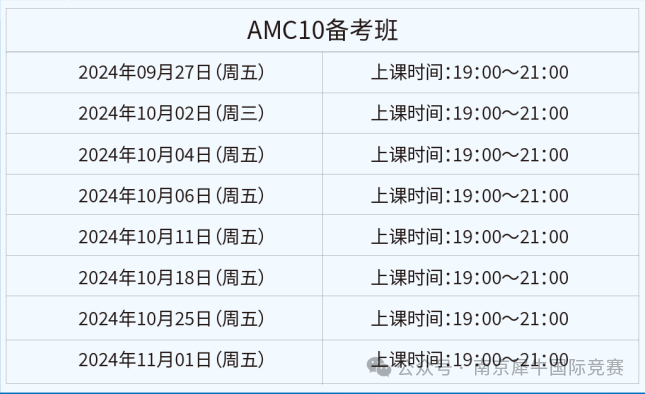 AMC10/12数学竞赛