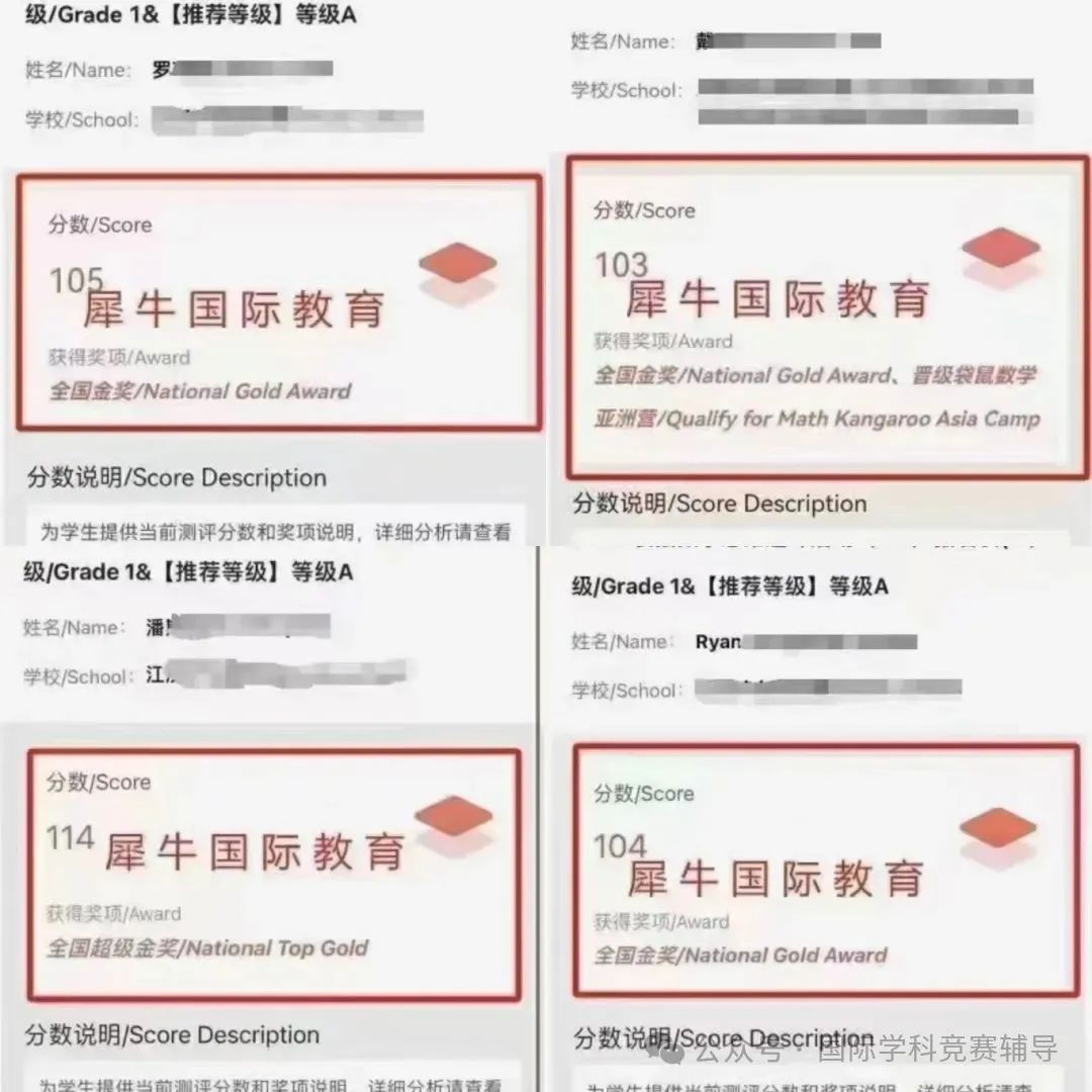 袋鼠数学竞赛