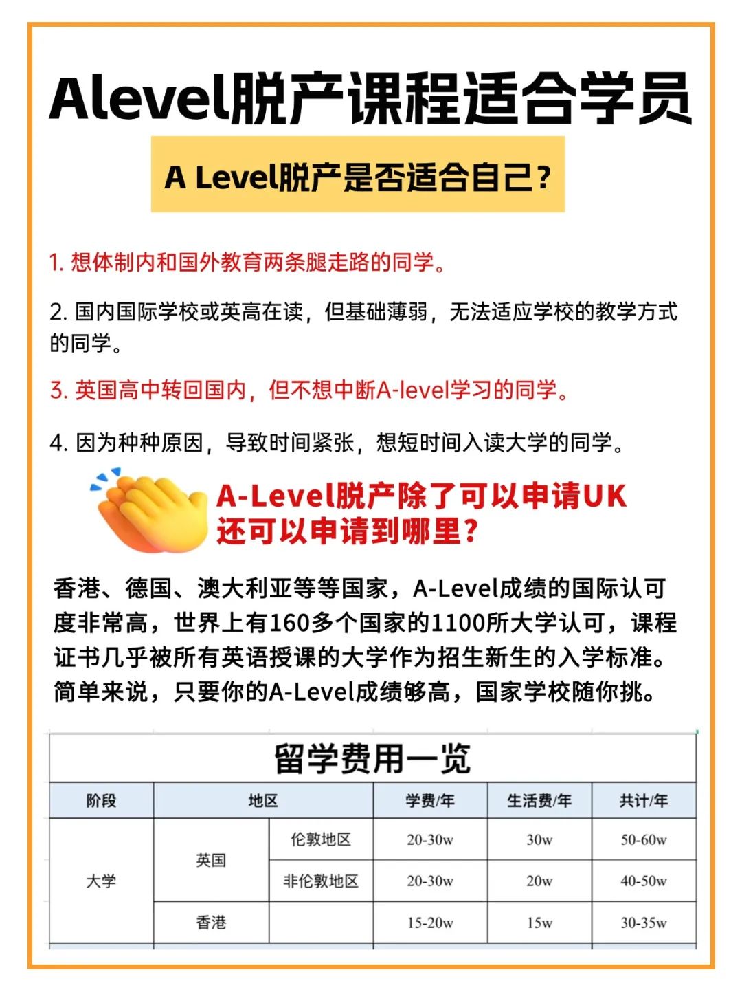 Alevel全日制