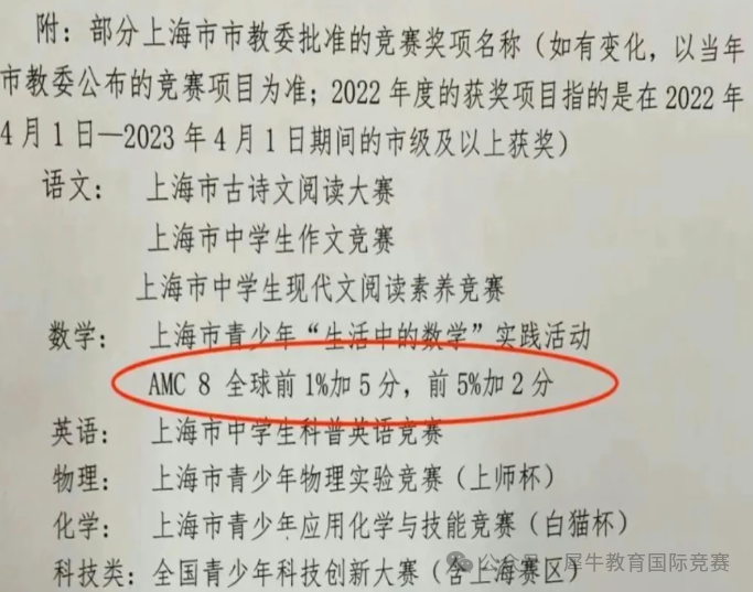AMC8竞赛