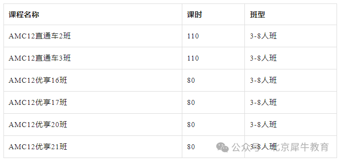 AMC12数学竞赛