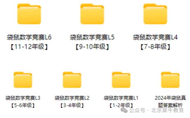 袋鼠数学竞赛