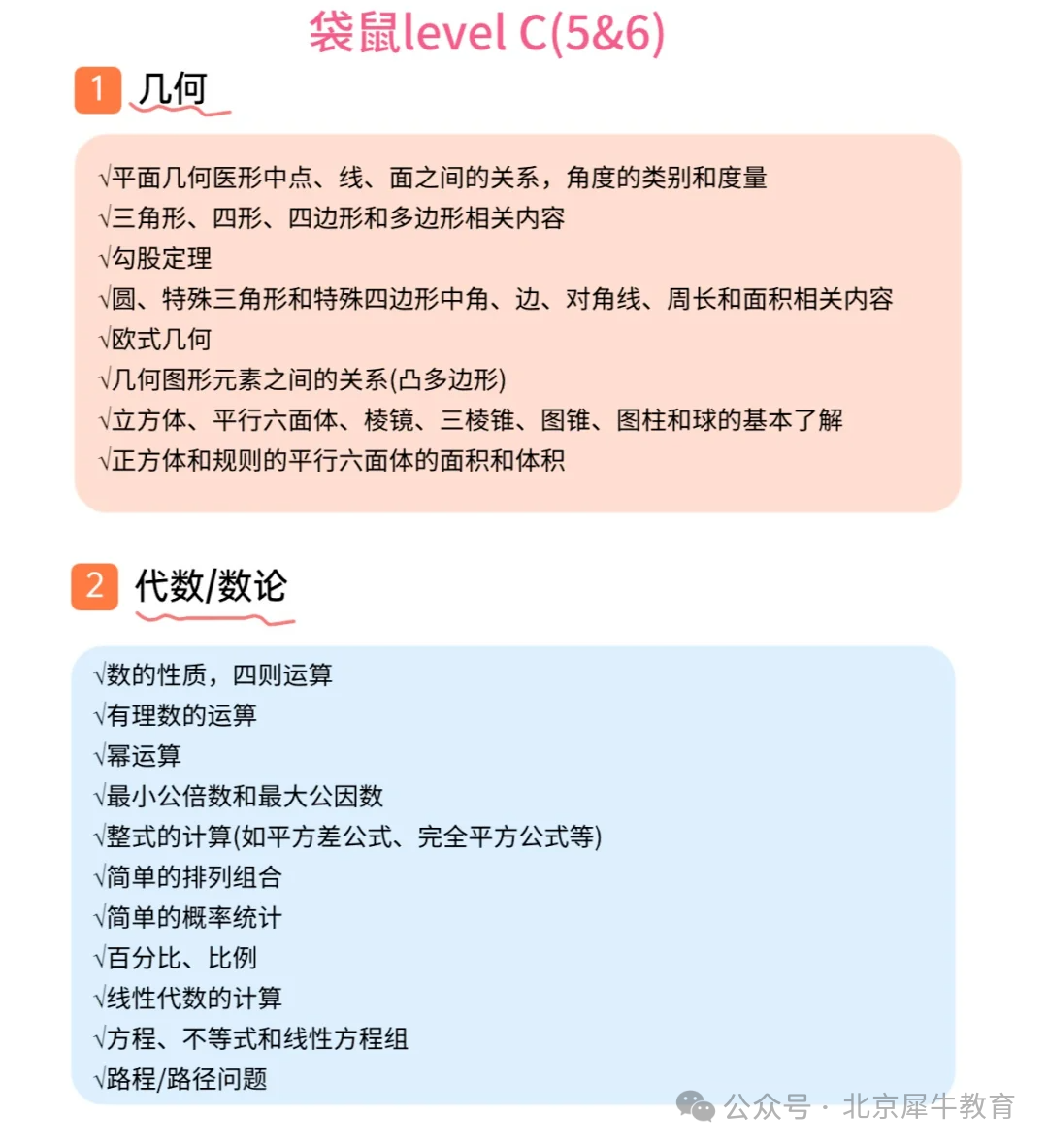 袋鼠数学竞赛