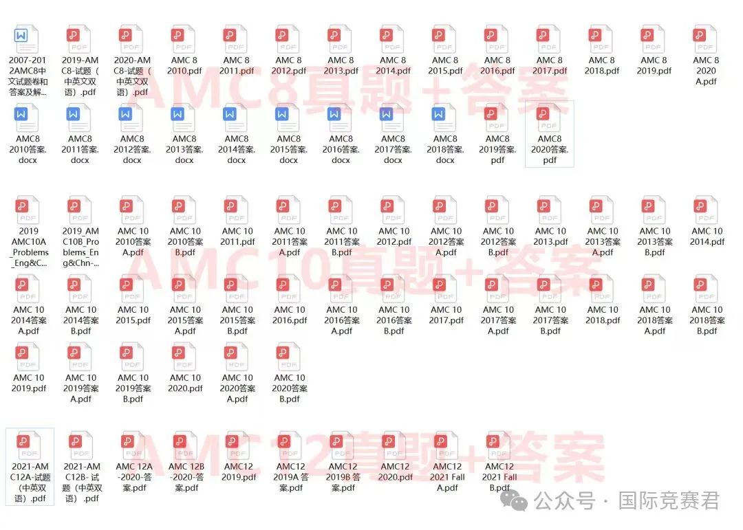 AMC8数学竞赛
