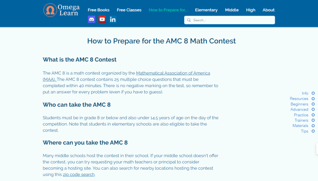 AMC8数学竞赛