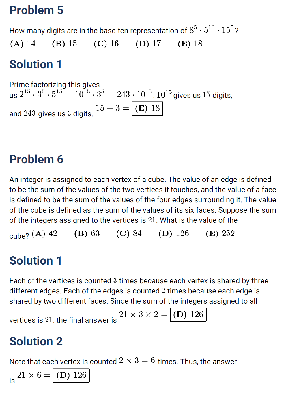 AMC10/12数学竞赛
