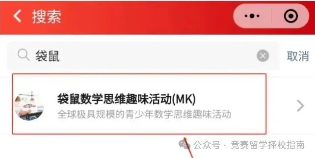 袋鼠数学竞赛