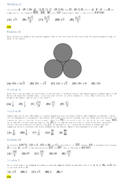 AMC10数学竞赛