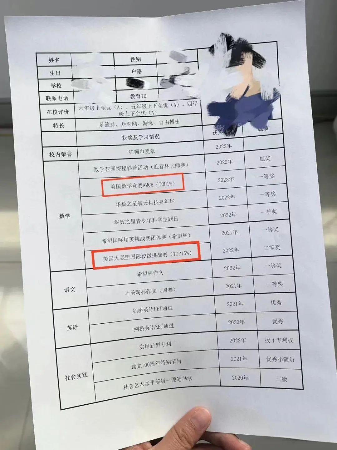 AMC8数学竞赛