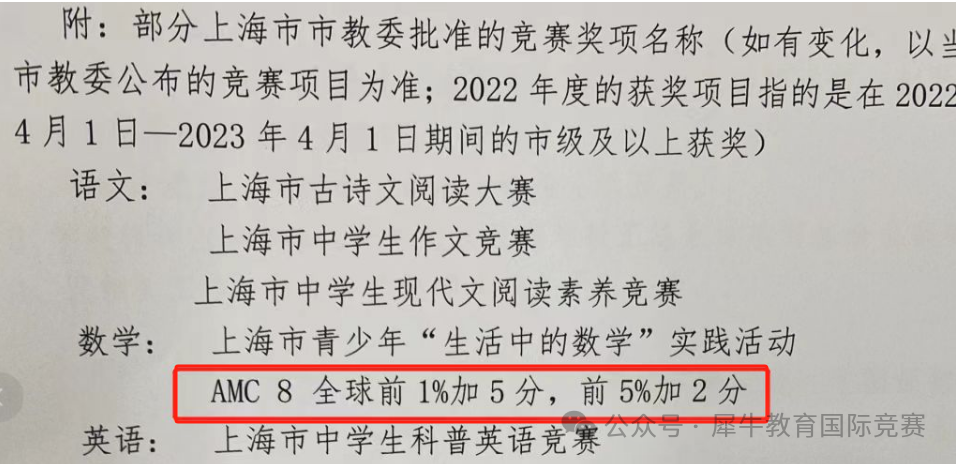 AMC8竞赛