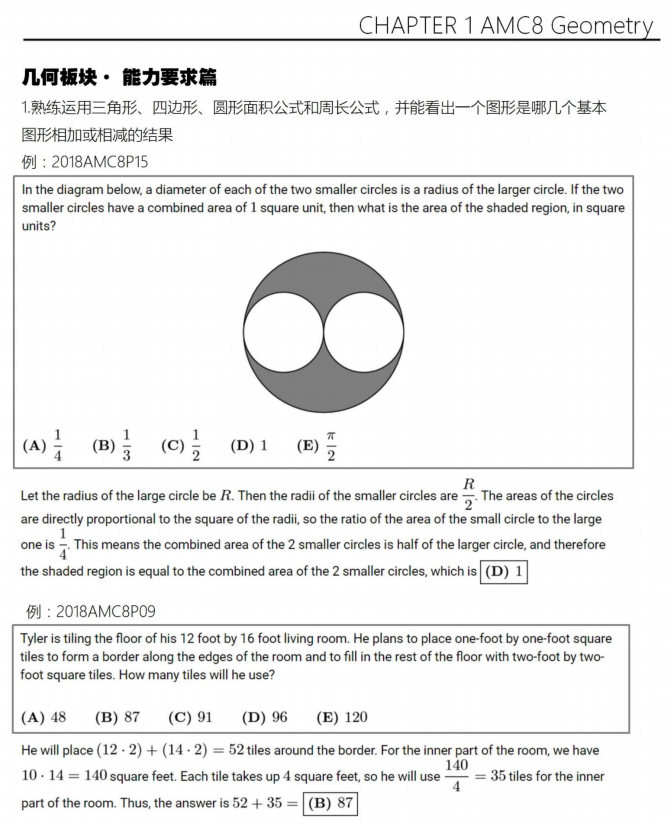 AMC8数学竞赛