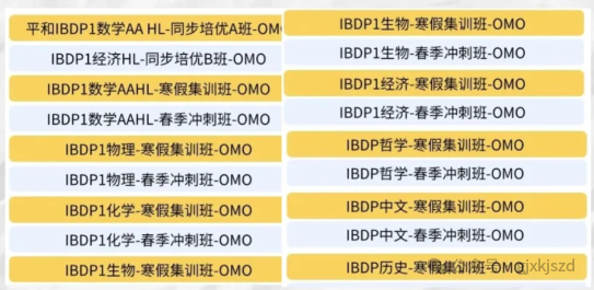 IB课程