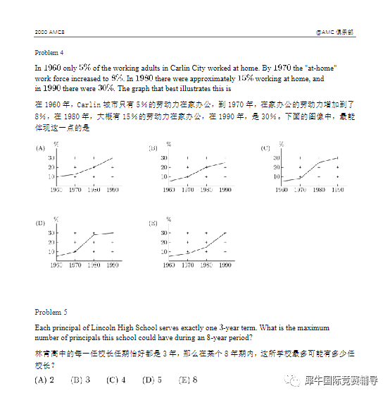 AMC8数学竞赛
