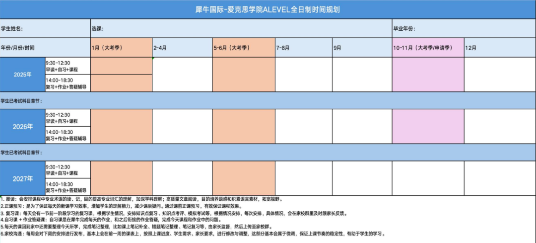 ALevel脱产