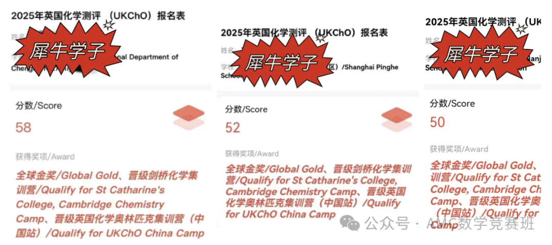 UKChO化学竞赛培训课程暑期班