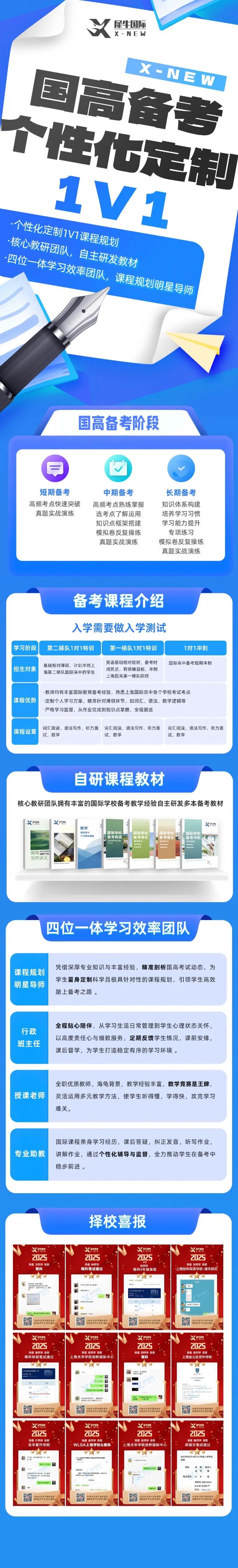 上海国际高中择校备考辅导