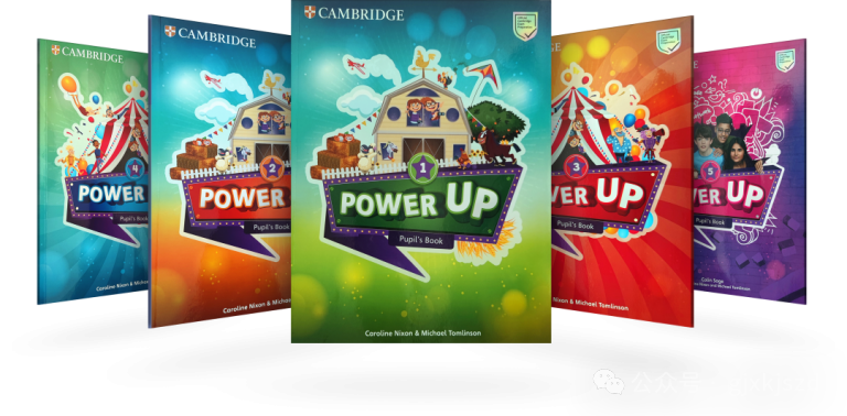 Power Up 0-6级别 共7级 电子版 剑桥少儿英语教材 含课件，思维导图-我的小孩的成长分享