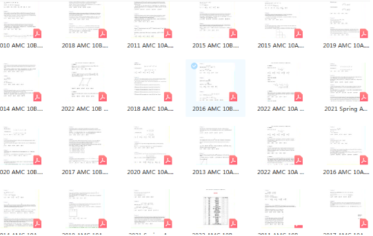 AMC10数学竞赛
