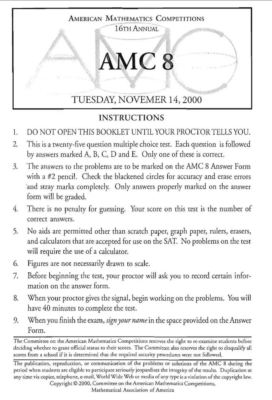 AMC8