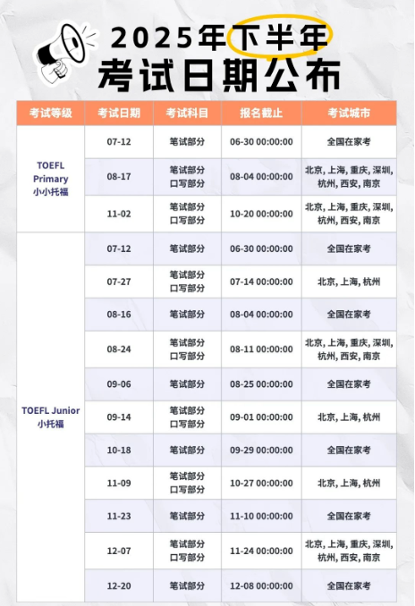 小托福
