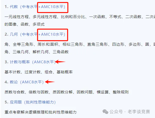 AMC10数学竞赛