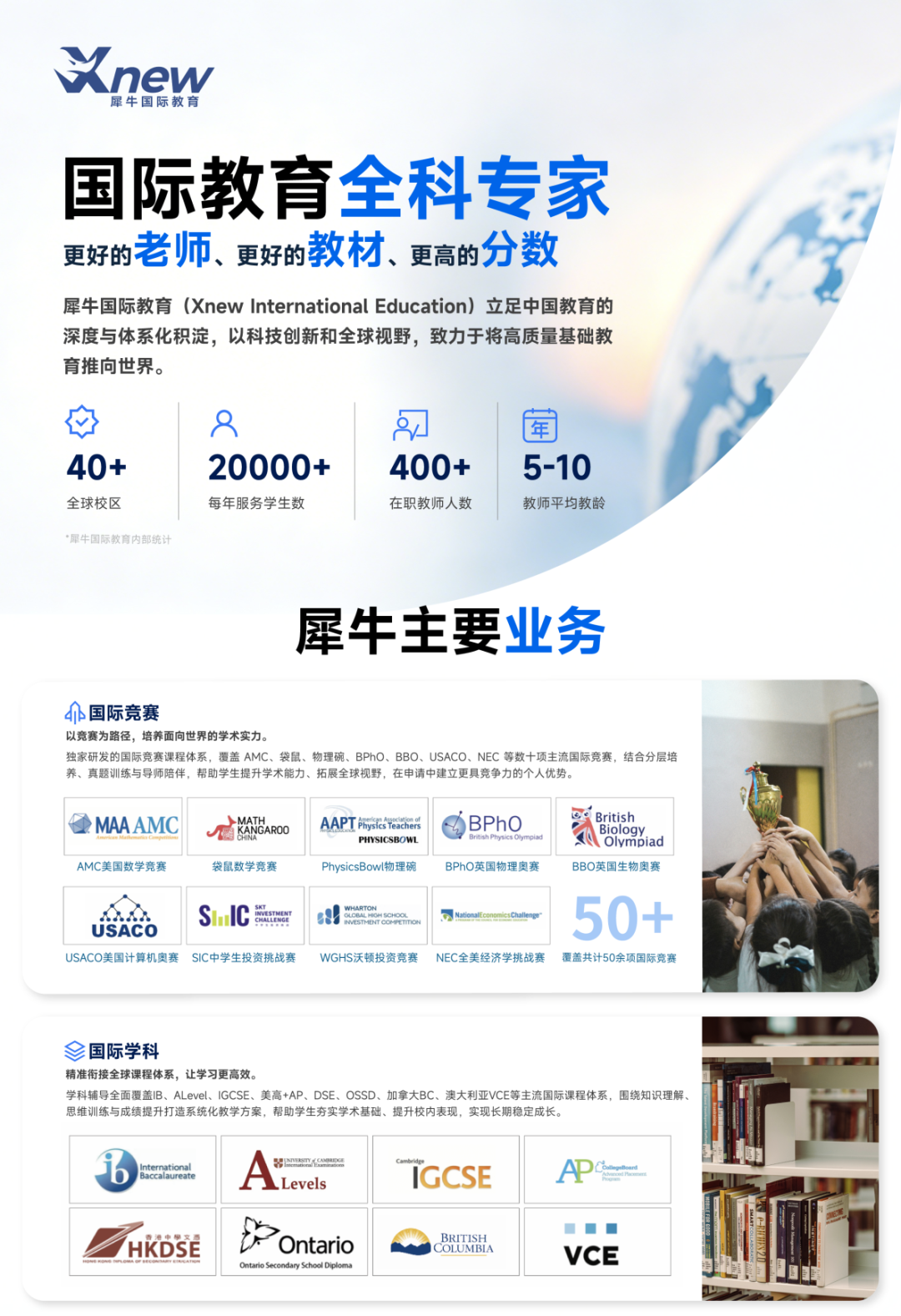 犀牛国际教育课程与竞赛规划