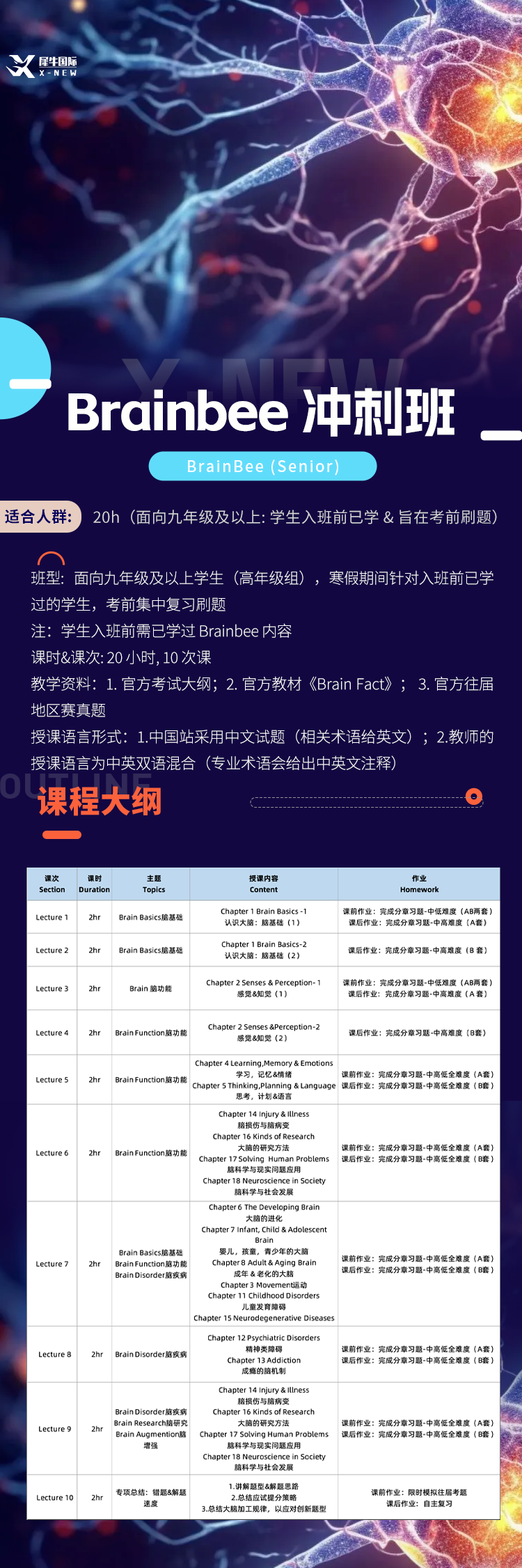 Brainbee脑科学竞赛辅导