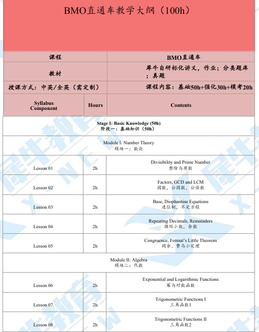 BMO数学竞赛辅导