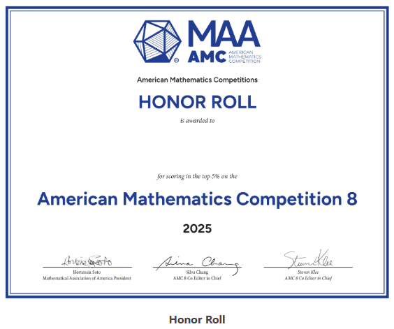 AMC8数学竞赛