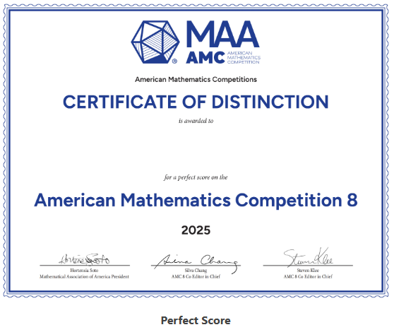 AMC8数学竞赛