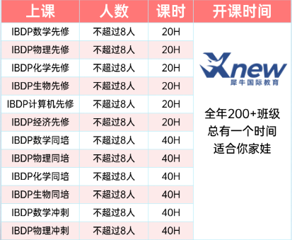 犀牛IB培训课程