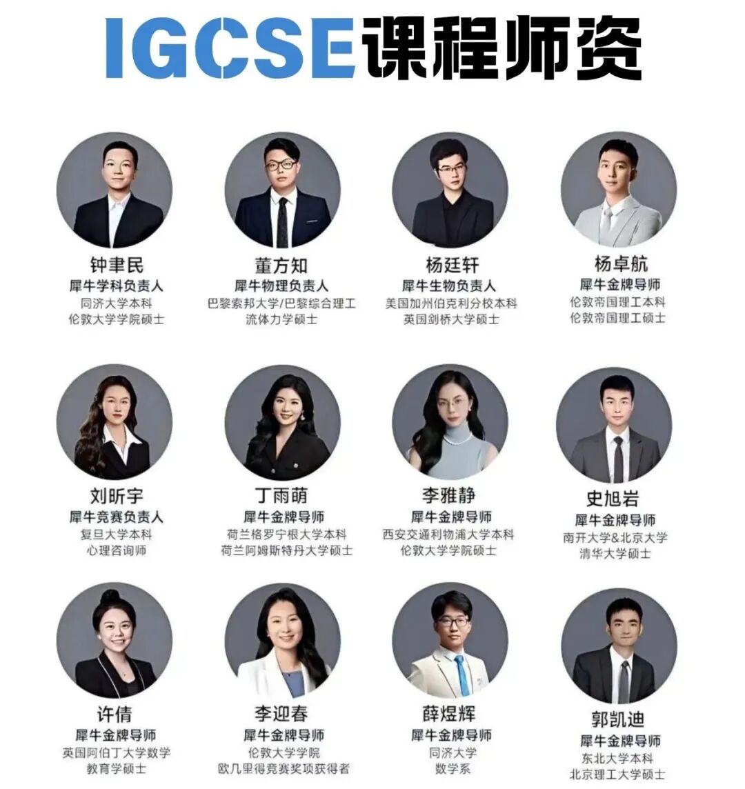 IGCSE课程辅导