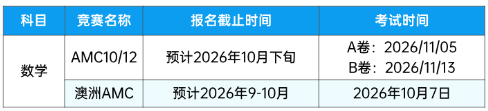犀牛教育AMC/BPhO/USACO课表