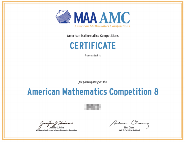 AMC8数学竞赛