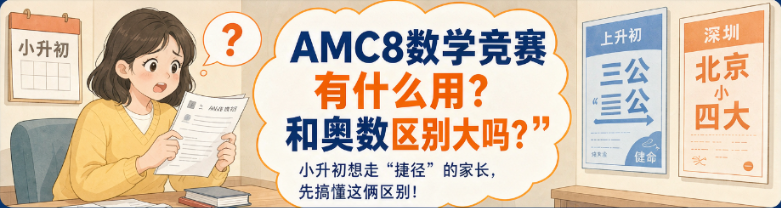 AMC8数学竞赛有什么用