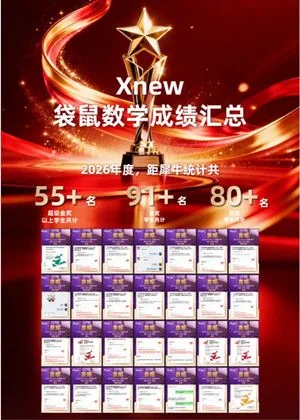 2026年袋鼠数学竞赛出分案例:高分学员成绩汇总